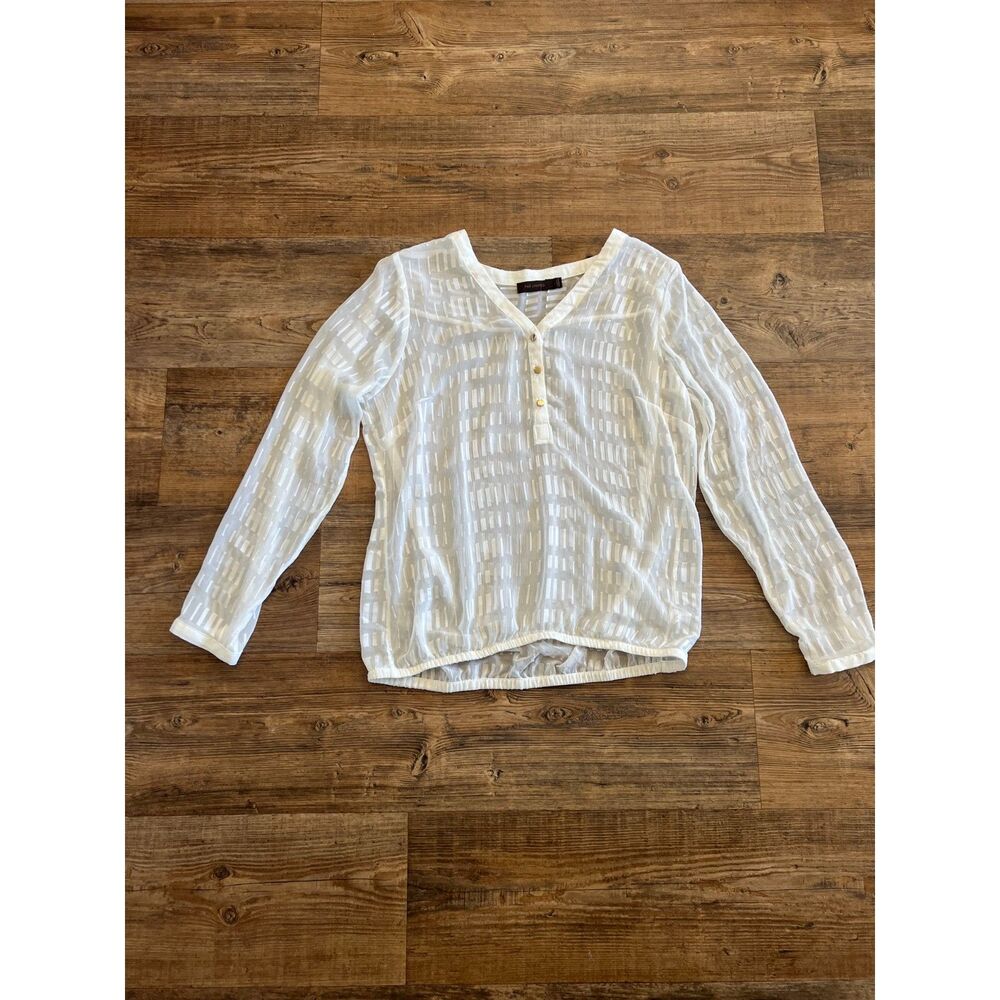 The Limited Gold Button Blouse